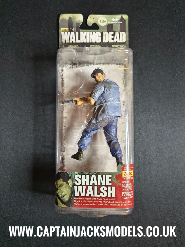 Shane Walsh McFarlane Toys Five Inch Figure Set From The Walking Dead Serie