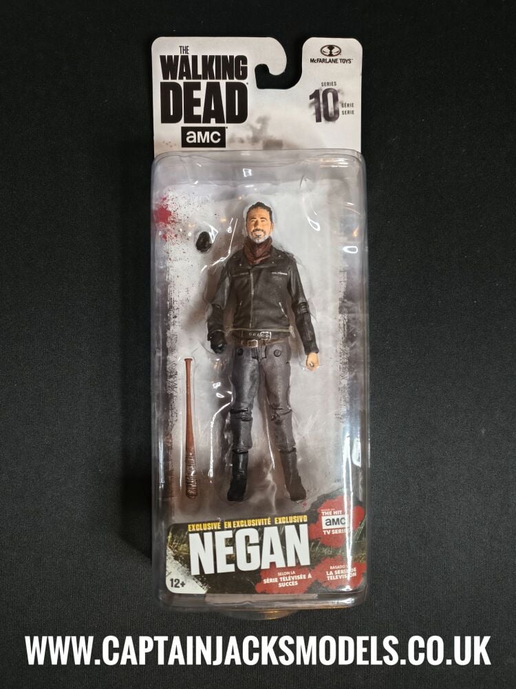 Negan McFarlane Toys Five Inch Figure Set From The Walking Dead Series Ten