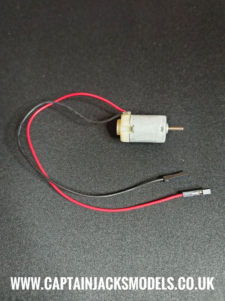 Miniature Brushed 3V DC Motor With Wired Connections