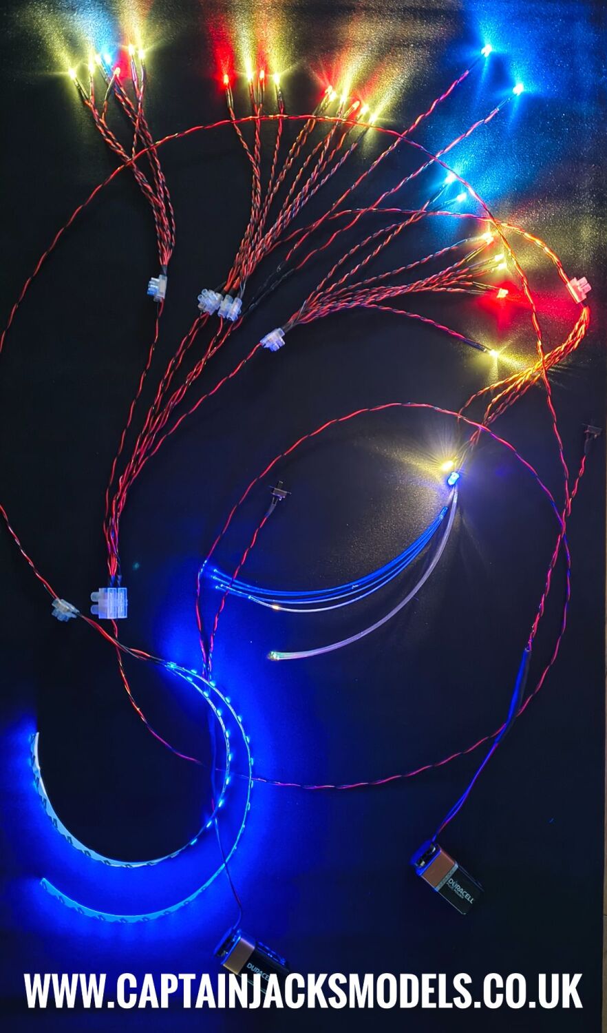 Star Wars Model LED & Fibre Optic Millennium Falcon Light Kit LARGER SET BL