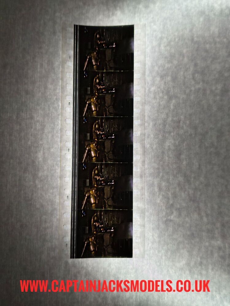 Genuine 35mm Screen Used Film Cells - Unmounted - Star Wars Episode IV A New Hope - Ref R