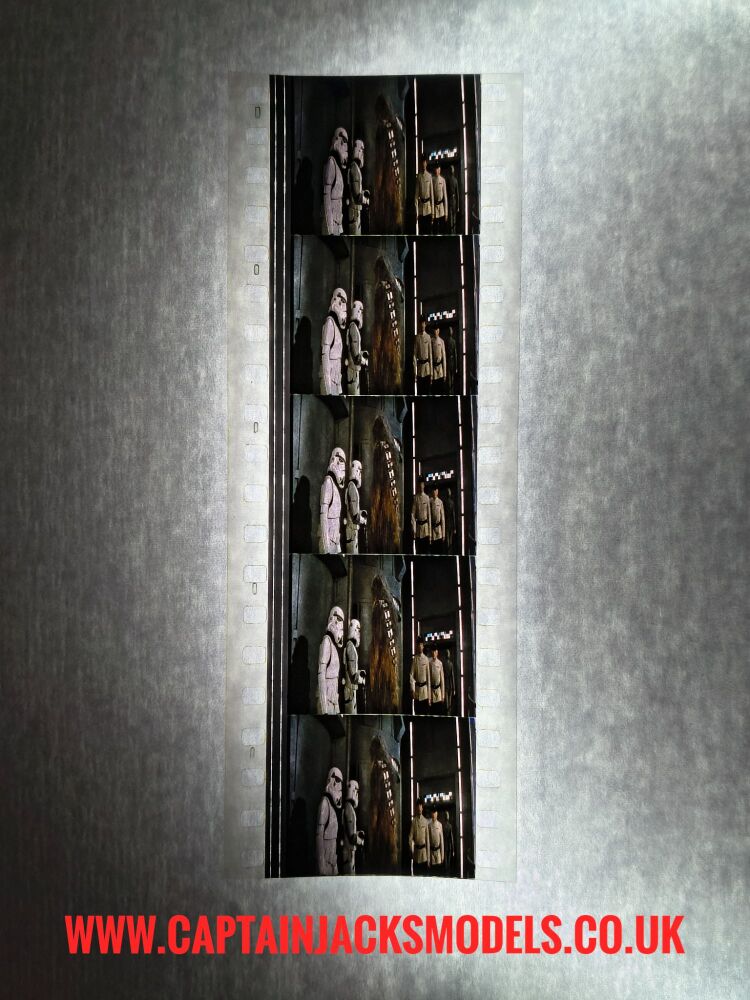 Genuine 35mm Screen Used Film Cells - Unmounted - Star Wars Episode IV A New Hope - Ref S