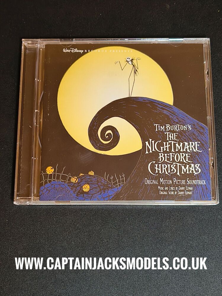 The Nightmare Before Christmas Movie Soundtrack CD