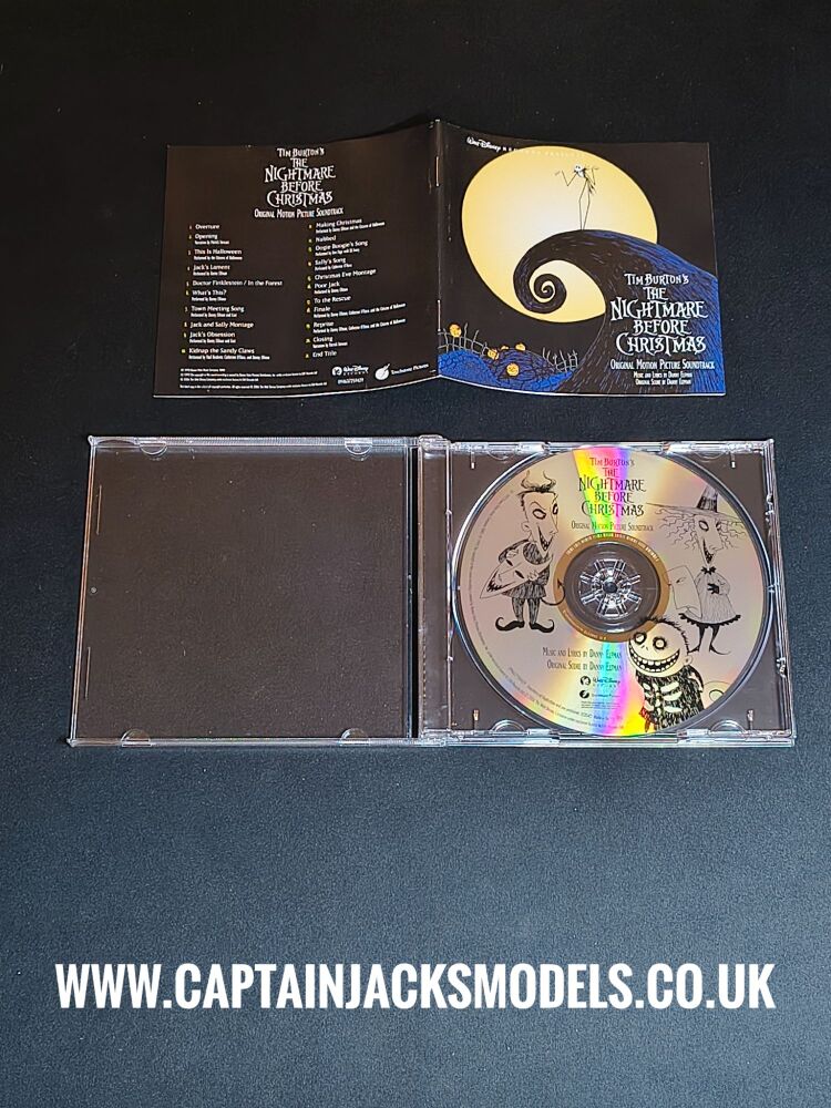 The Nightmare Before Christmas Movie Soundtrack CD