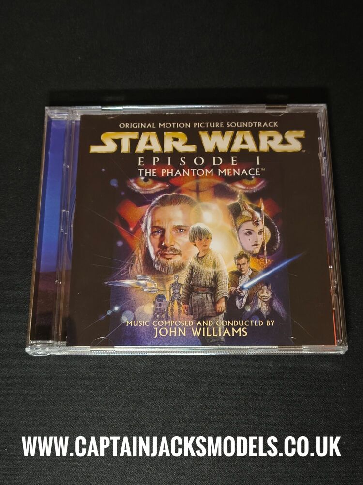 Star Wars Episode I The Phantom Menace Movie Soundtrack CD
