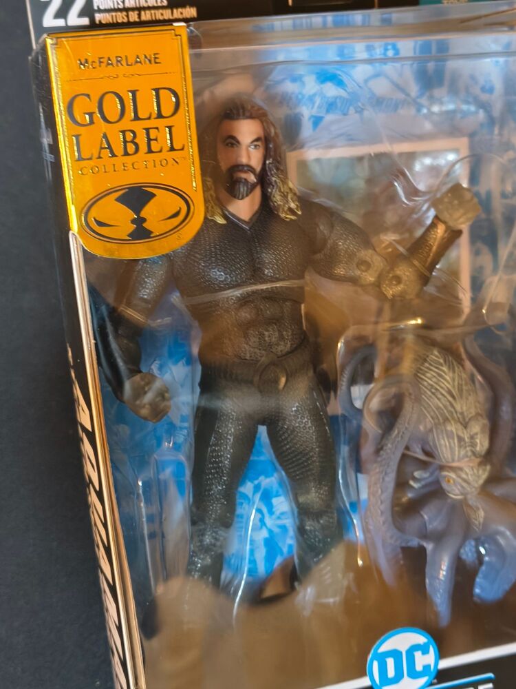 McFarlane Toys DC Multiverse Aquaman Stealth Suit With Topo 7" Action Figure