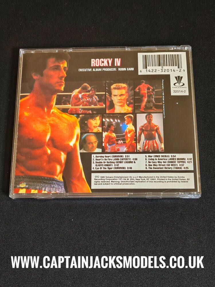 Rocky IV Original Movie Soundtrack CD Rocky 4
