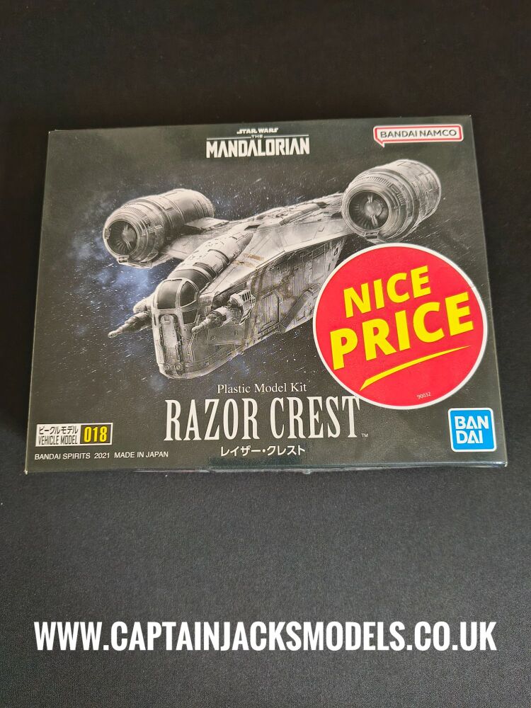 Bandai 018 Star Wars Razor Crest 1:144 Scale Plastic Model Kit Revell Release 01213