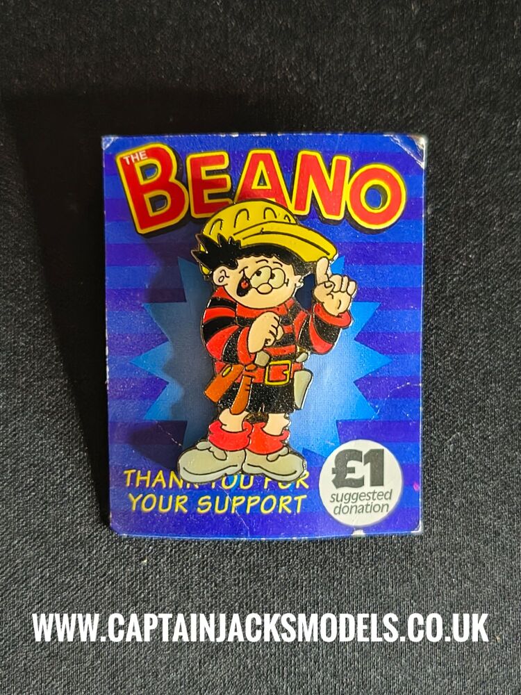 The Beano Vintage Enamel Pin Badge Sister Dora Hospice Series Dennis The Menace