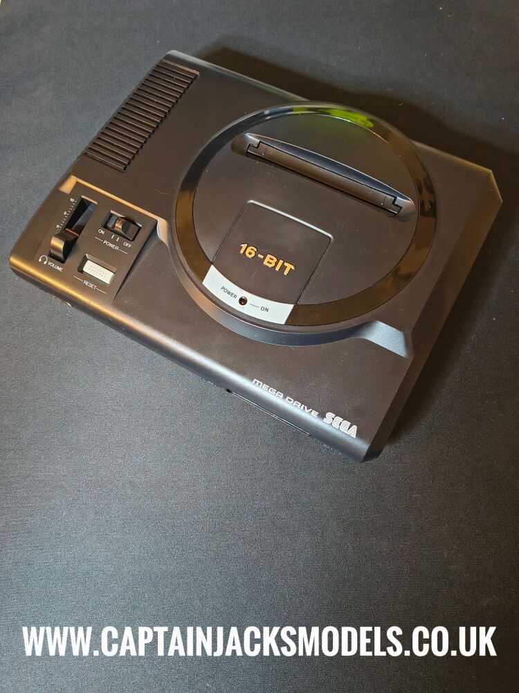 Sega Mega Drive Games Console Unit Only Tested & Working Serial Number 120459504