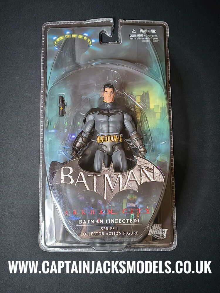 DC Direct Batman Arkham City Series 1 Batman Infected Articulated 7 Inch Action Figure