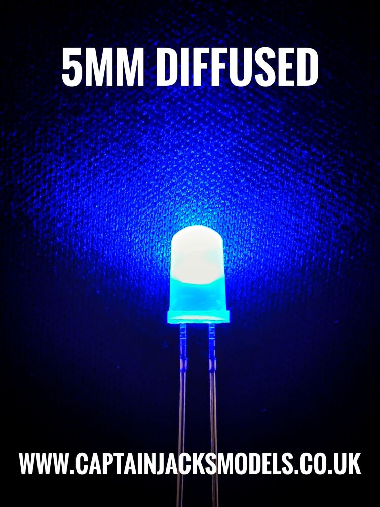5mm Blue Diffused LED
