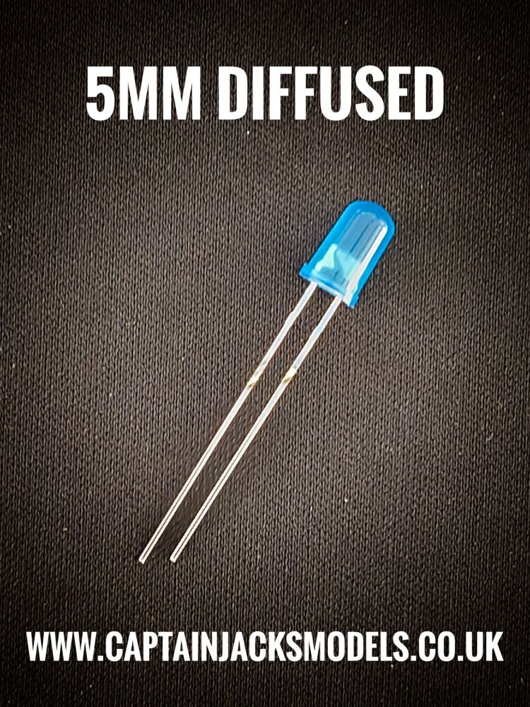 5mm Blue Diffused LED