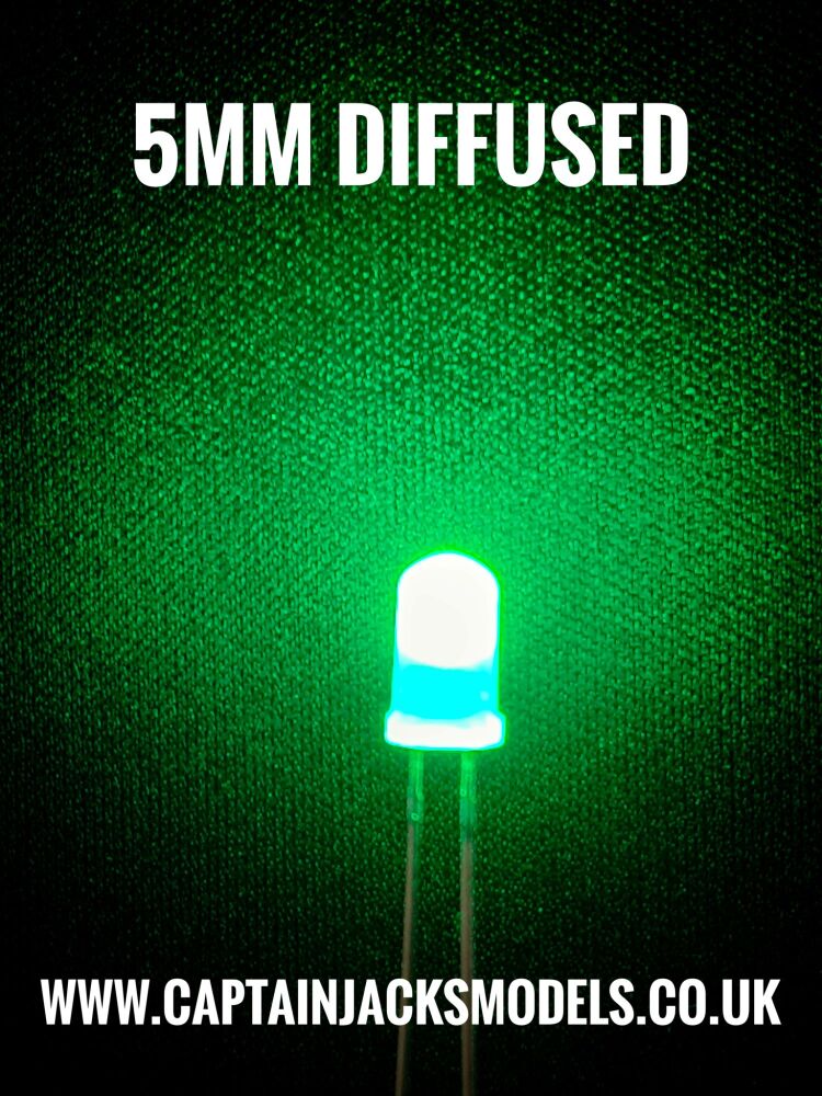 5mm Green Diffused LED