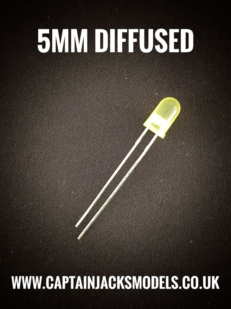 5mm Yellow Diffused LED