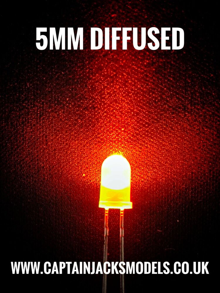 5mm Orange Diffused LED