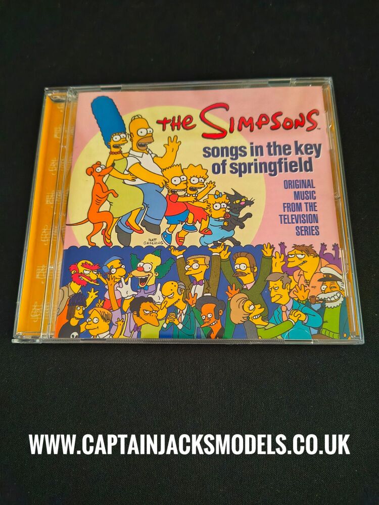 The Simpsons Songs In The Key Of Springfield Official TV Series Soundtrack 