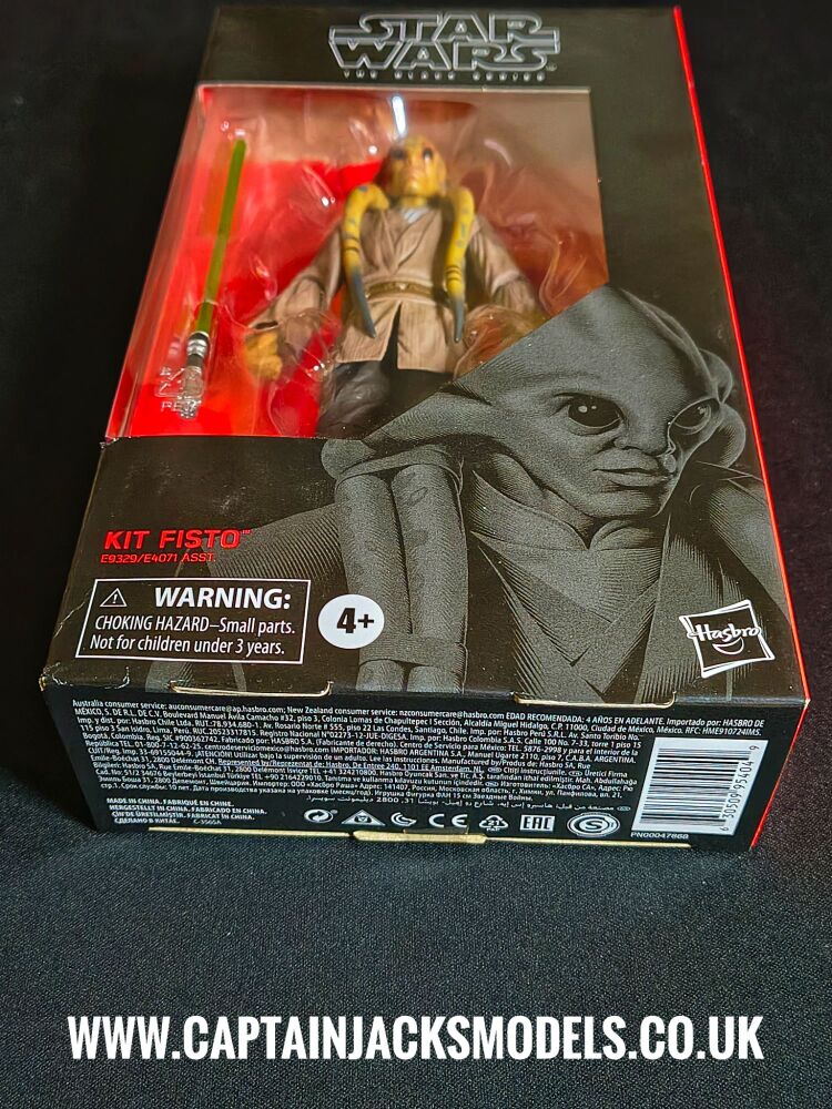 Star Wars The Black Series Kit Fisto 6 Inch Figure No. 112 Part Numbers E9329 E4071