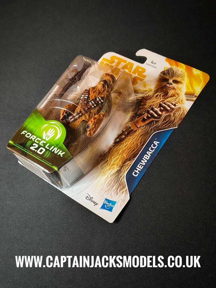 Star Wars Force Link 2.0 Chewbacca Collectable 3.75" Figure E1185 E0323