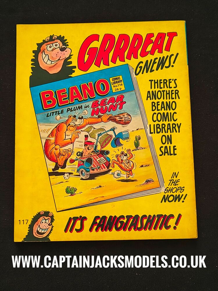 Bean Comic Library Issue 117 Model Menace