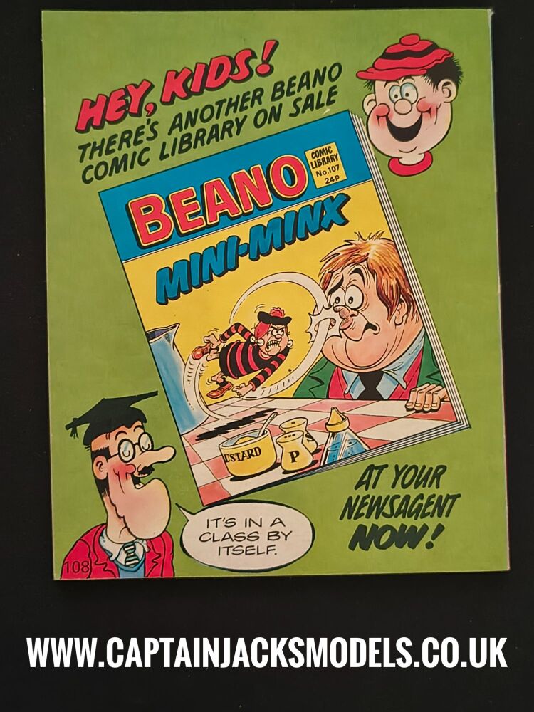 Bean Comic Library Issue 108 Roger The Dodgers Top 20 Dodges