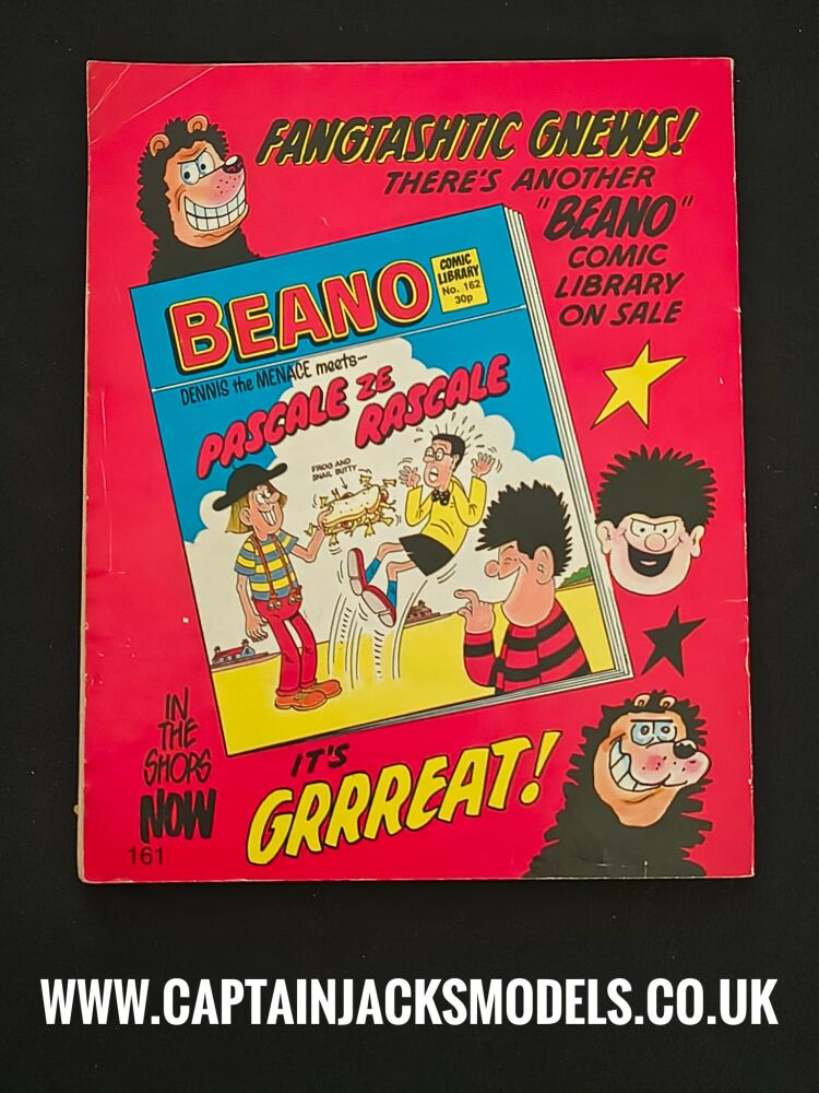 Bean Comic Library Issue 161 The Bash Street Kids Just One Gondola