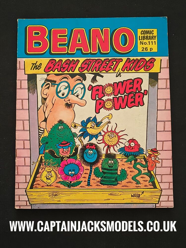 Beano Comic Library Issue 111 The Bash Street Kids In Flower Power