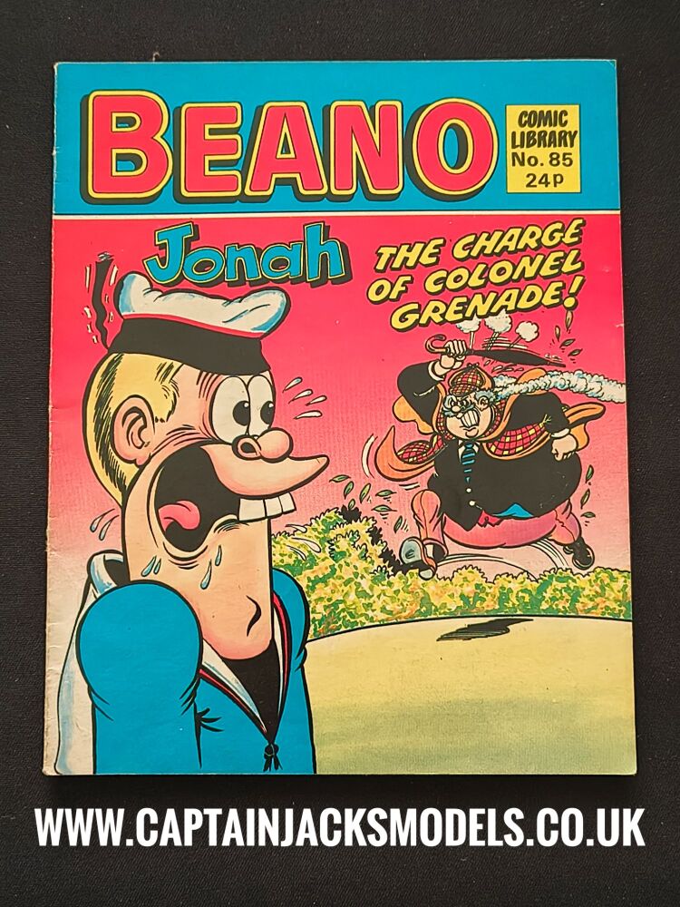 Beano Comic Library Issue 85 Jonah The Charge Of Colonel Grenade!