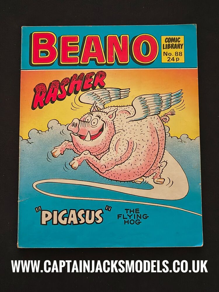 Beano Comic Library Issue 88 Rasher In Pigasus The Flying Hog