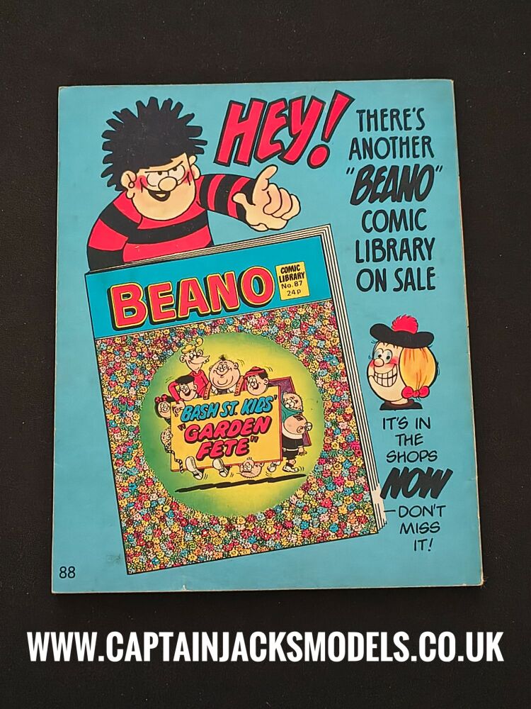 Beano Comic Library Issue 88 Rasher In Pigasus The Flying Hog