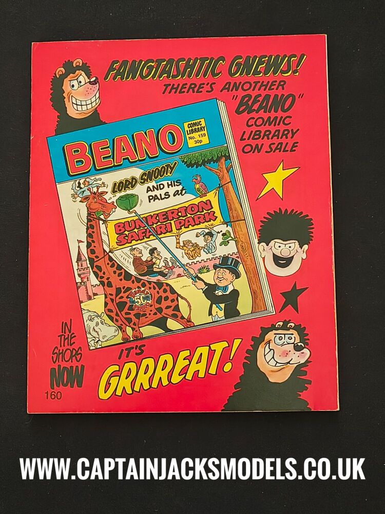 Beano Comic Library Issue 160 Minnie The Minx Meets Phil Krool