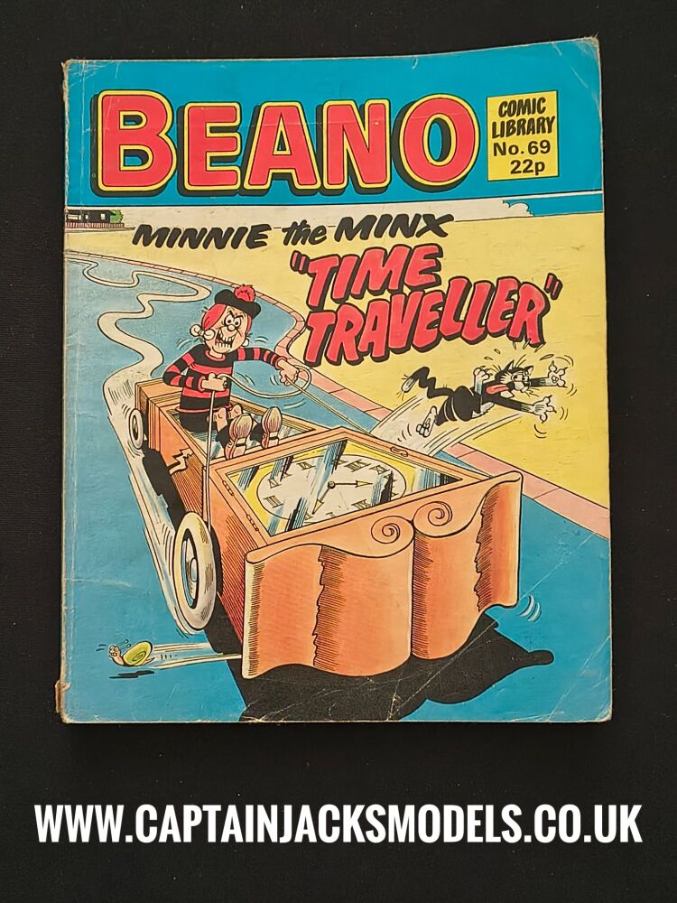 Beano Comic Library Issue 69 Minnie The Minx In Time Traveller