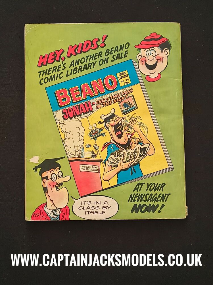 Beano Comic Library Issue 69 Minnie The Minx In Time Traveller