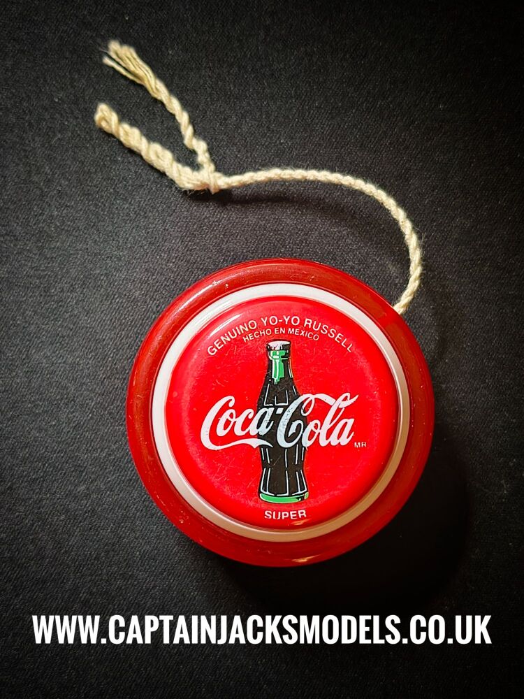 Vintage Coca Cola Genuine Russell Spinner Yo Yo Mexico Issue Early 1990s