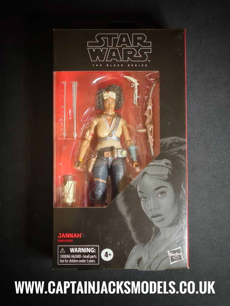 Star Wars The Black Series Jannah  E6055 E4071 Collectable 6" Figure No. 98