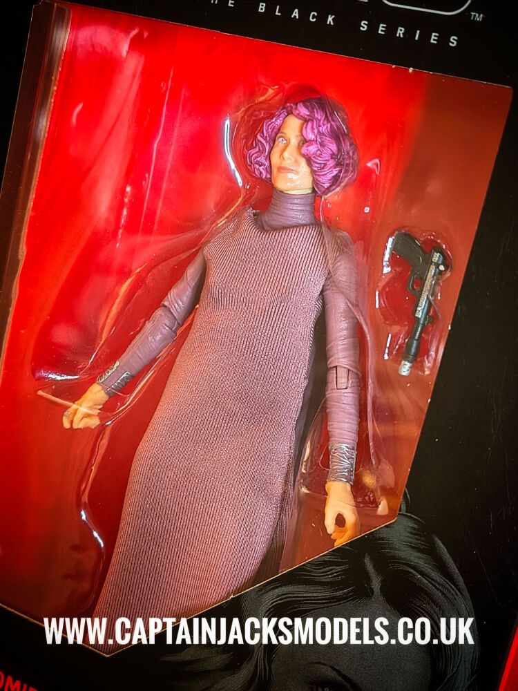 Star Wars The Black Series 6" Vice Admiral Holdo E4880 B3834 Collectable Figure 80