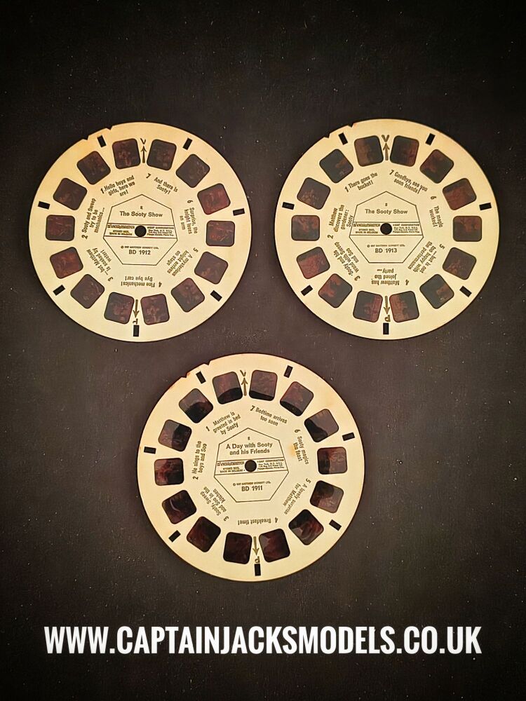 View Master Vintage Sooty Show Three Reel Set