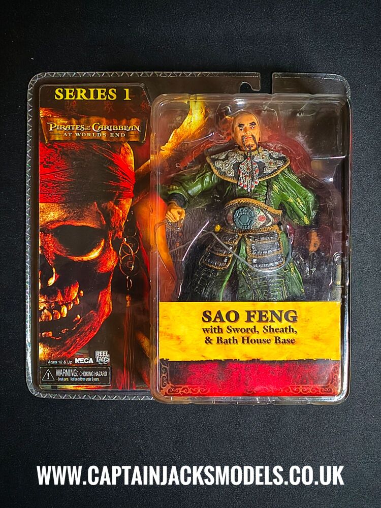 Neca - Reel Toys - Collectors Figure - Pirates Of The Caribbean At Worlds End - Sao Feng - Series 1
