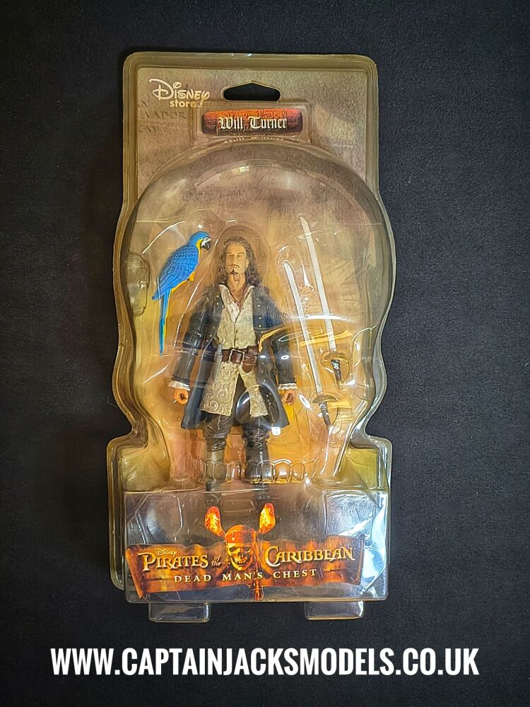 Disney Store - Collectors Figure - Pirates Of The Caribbean - Dead Mans Chest - Will Turner