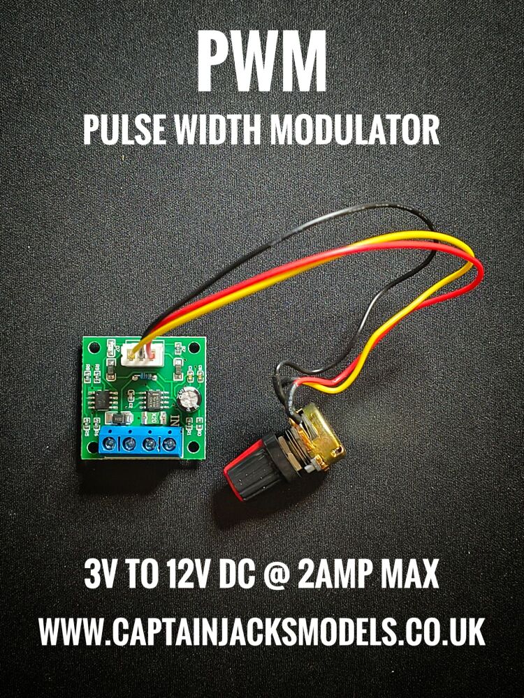 PWM Pulse Width Modulation LED Dimmer Unit 3V to 12V DC 2Amps