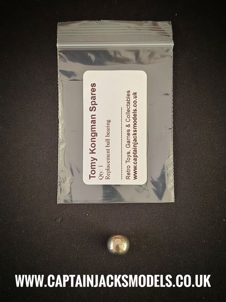 Tomy Kongman Replacement Steel Ball Bearing
