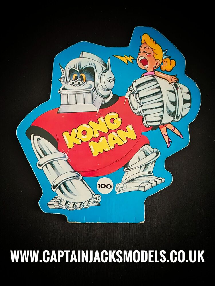 Tomy Kongman Replacement Original Top Card Header Piece