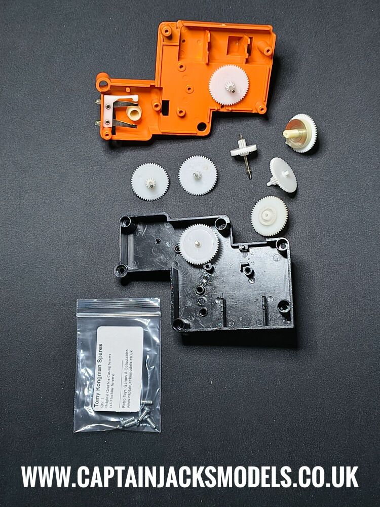Tomy Kongman Replacement Original Complete Unassembled Gearbox