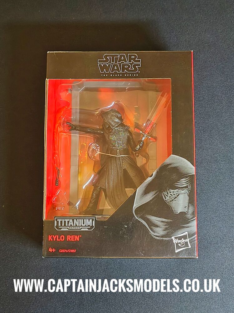 Star Wars The Black Series Titanium Series Kylo Ren C2574 C1857 Collectable 3.75 Inch Figure No. 07