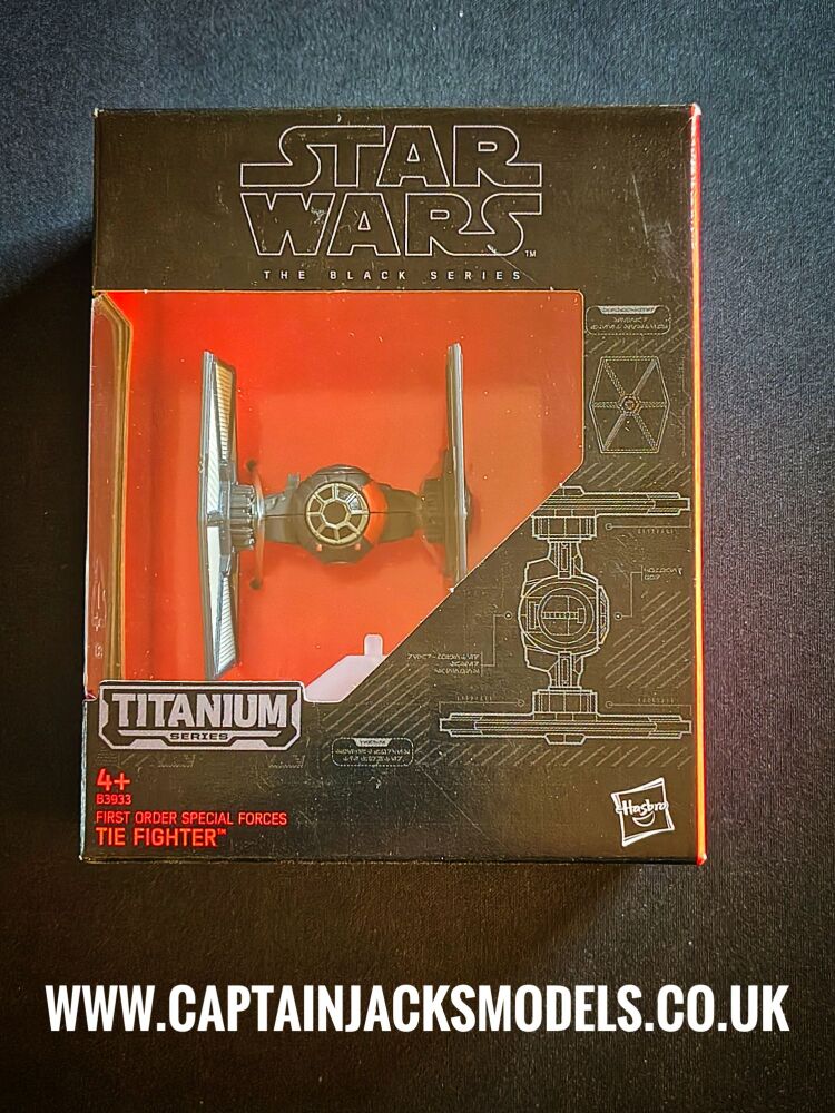 Star Wars - The Black Series - Titanium Series - B3933 First Order Special Forces Tie Fighter - 04