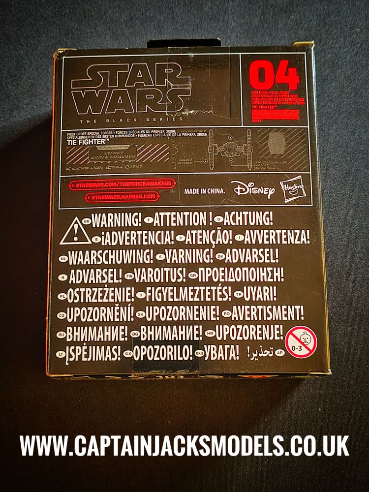 Star Wars - The Black Series - Titanium Series - B3933 First Order Special Forces Tie Fighter - 04