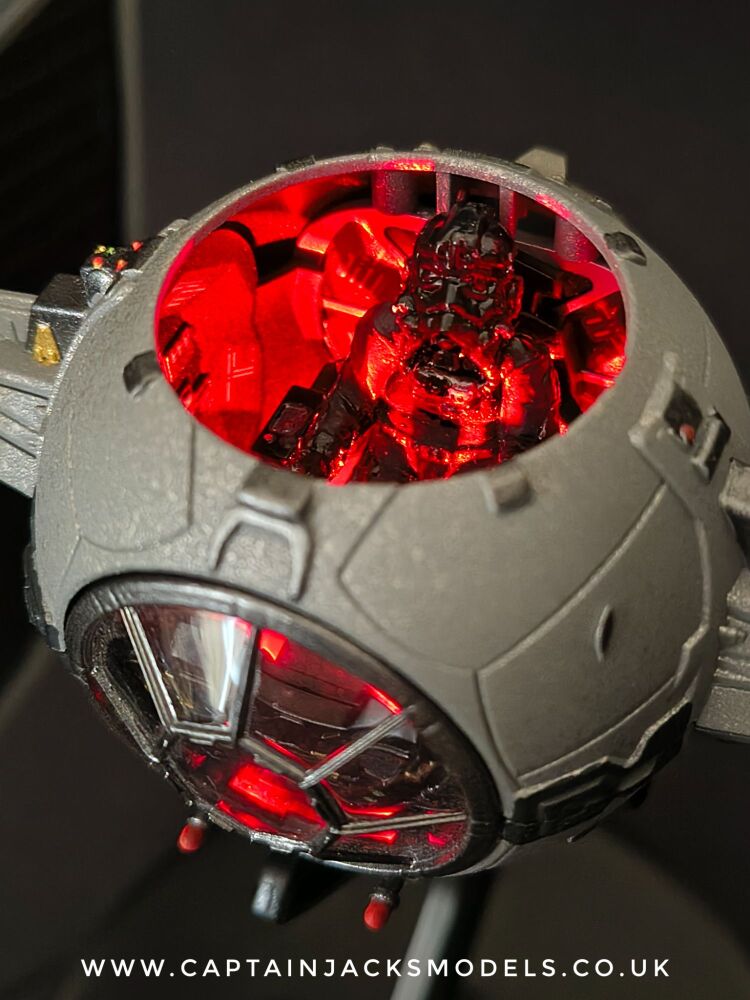 Built & Lit Revell 1:65 Star Wars Outland Tie Fighter
