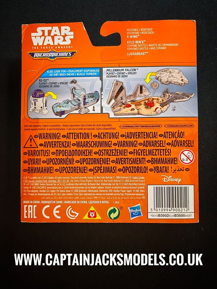 Micro Machines Star Wars The Force Awakens Desert Invaision B3502