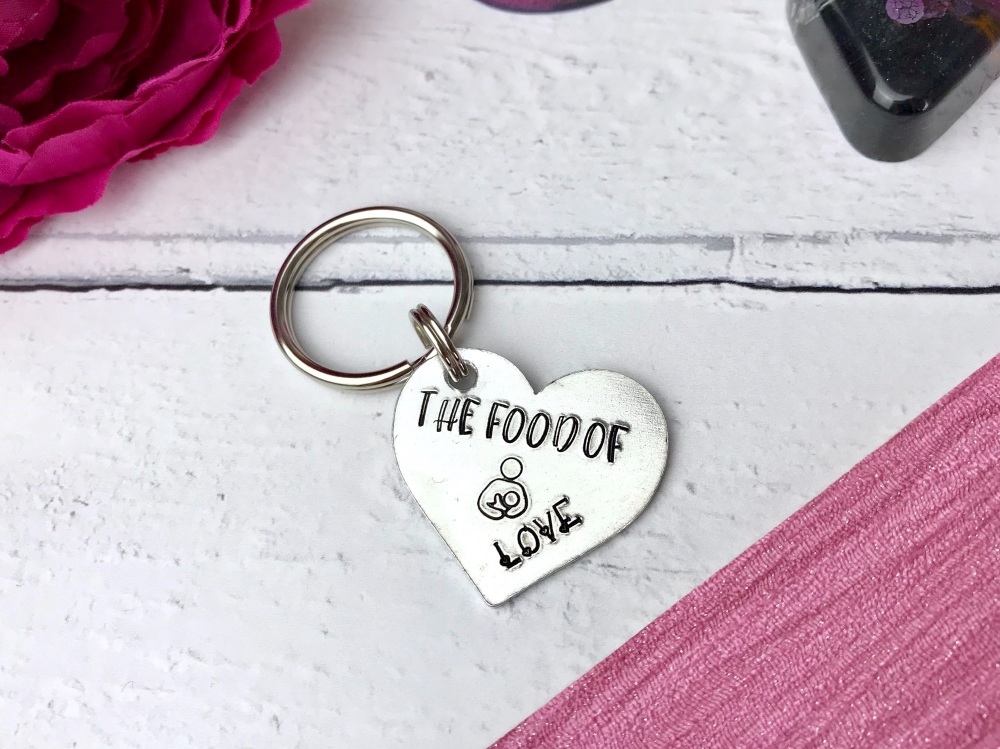 The food of love, keyring