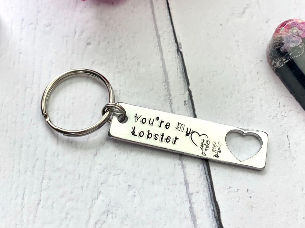 “You're my lobster” keyring